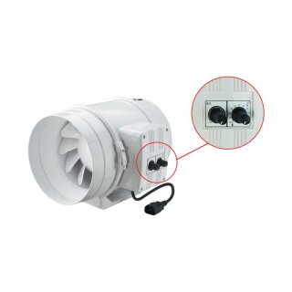 Vents TT PRO 250mm (1110 / 1400cbm) mit Drehzahlregler und Thermostat