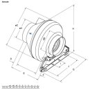 Systemair RVK 150E2 Sileo (428cbm / 150mm)