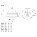Systemair Rohrventilator K 100M Sileo (180cbm / 100mm)